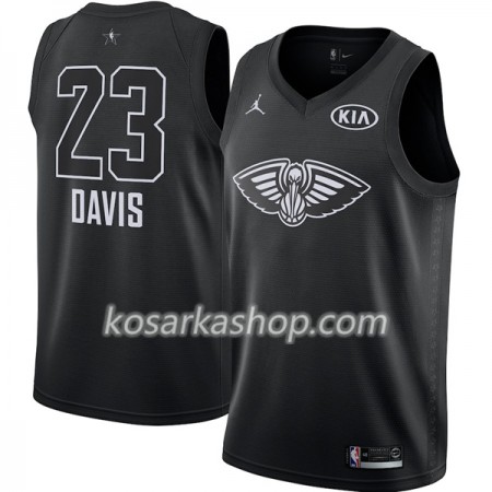 Dres New Orleans Pelicans Anthony Davis 23 2018 All Star Jordan Brand Crna Swingman